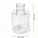 pot hydroponique transparent moderne plante propagation sans motif très clair