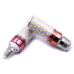 ampoule led transparente cuivre blanc carrés dorés 360° moderne e14 2700k 6500k 250 lumens