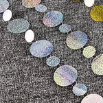 rideau paillettes argent blanc brillant decoration mariage anniversaire noel glamour