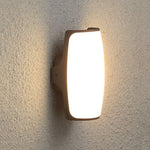 applique murale led moderne extérieure étanche intérieure chambre coucher aluminum blanc noir