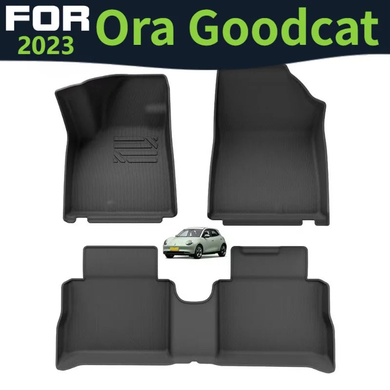 tapis sol voiture noir texture rugueuse motifs rainures moderne résistant facile nettoyage tpe protection