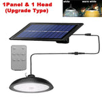 lampe solaire extérieure étanche noire moderne télécommande ip65 led abs