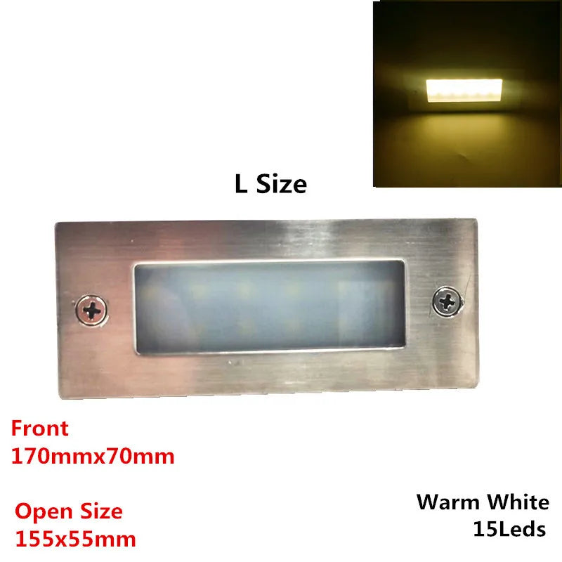 lampe sol argenté bleu rayures horizontales moderne résistante l'eau 110 240V LED 75mm