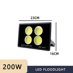 projecteur led ip66 étanche noir grille hexagonale moderne clips fixation 220v 100w 1000w