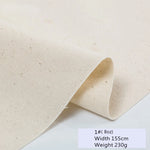 toile coton beige résistante 137 157cm bricolage rideau simple classique