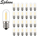 ampoules led filament doré edison transparentes 2700k 25000h e12 e14 110v 220v blanc chaud