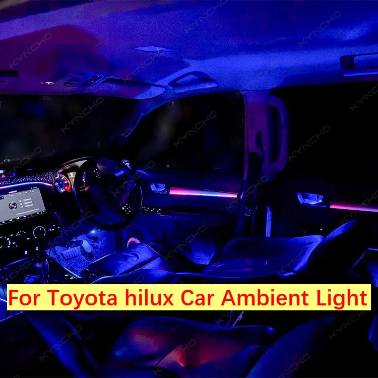 lumière ambiance voiture violet rose rouge blanc moderne adhésif barres câbles boîtier contrôle