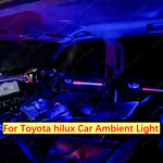 lumière ambiance voiture violet rose rouge blanc moderne adhésif barres câbles boîtier contrôle