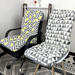 coussin chaise coussin dossier adultes motifs géométriques feuilles tour eiffel moderne confortable imperméable coton