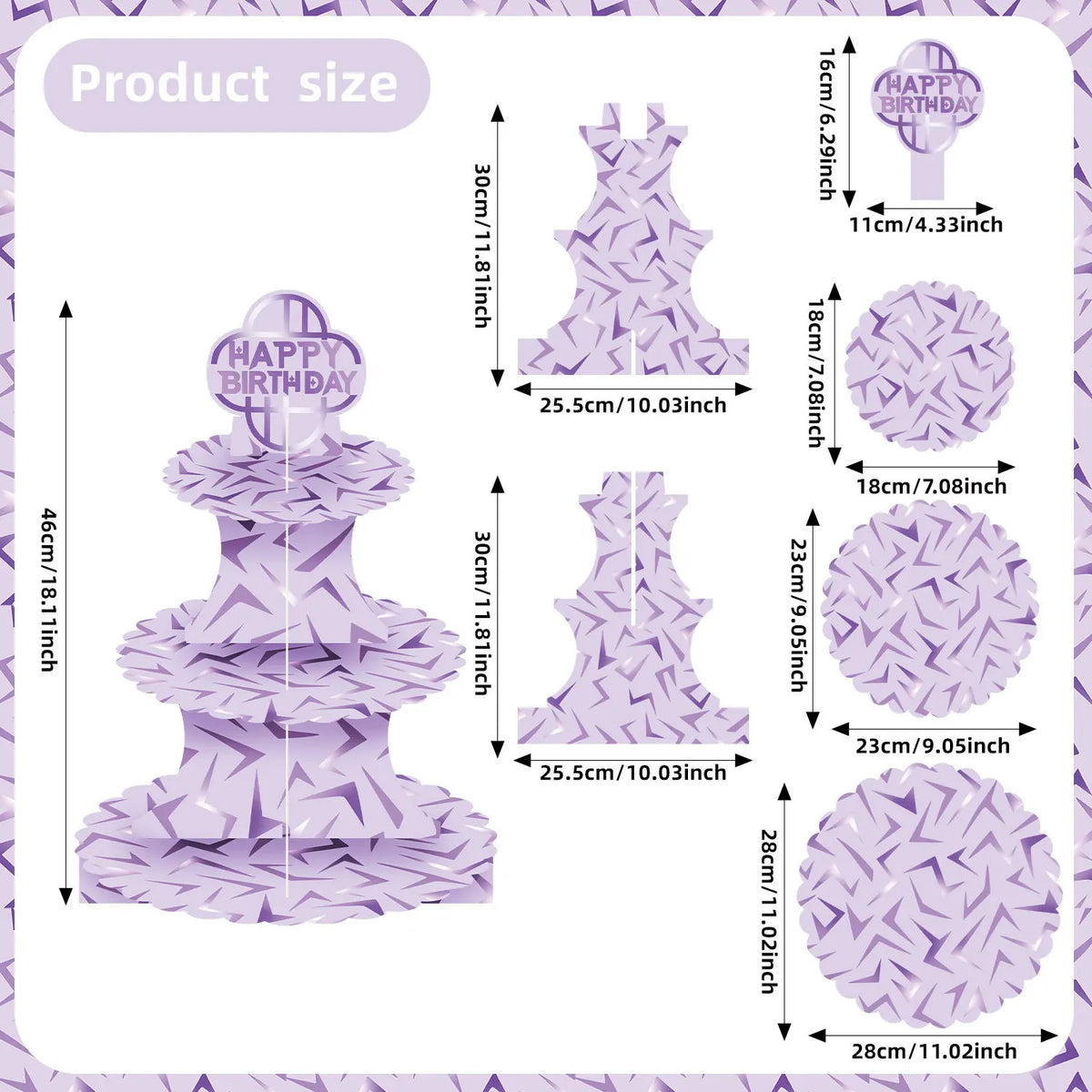 assiettes papier violet serviettes napkins gobelets plastique party purple hunter decorations anniversaire festifs moderne