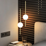 lampe suspendue moderne blanche dorée minimaliste salon chambre éclairage deux sources lumineuses