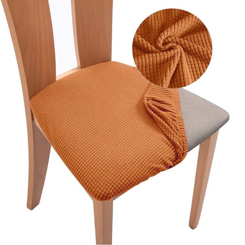 couvre siege chaise moderne polyester gris beige rose vert noir marron carreaux opacité lavable