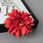 décoration intérieure branchettes gerbera soie rose blanche rouge modernes 55cm fête anniversaire maison