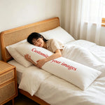 housse coussin personnalisable personnage dessiné moderne 100 polyester blanc 137x50cm cadeau decoration
