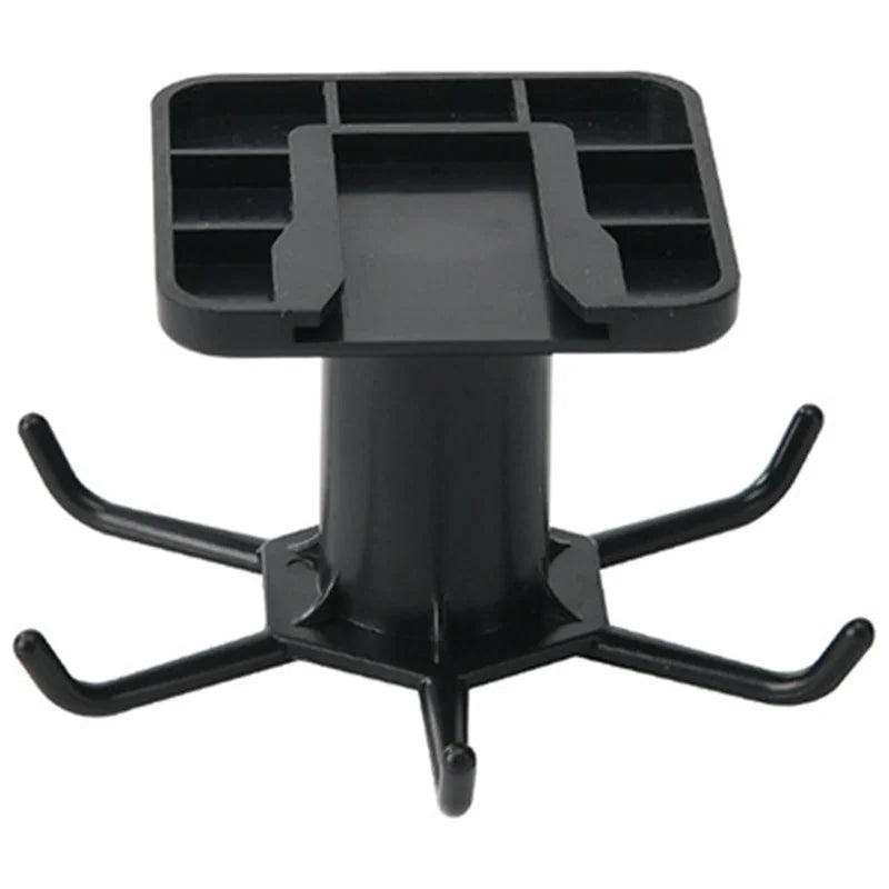 porte couverts moderne noir porte bouteilles support cuisine rotation spatules bouteilles d'eau rangement ab