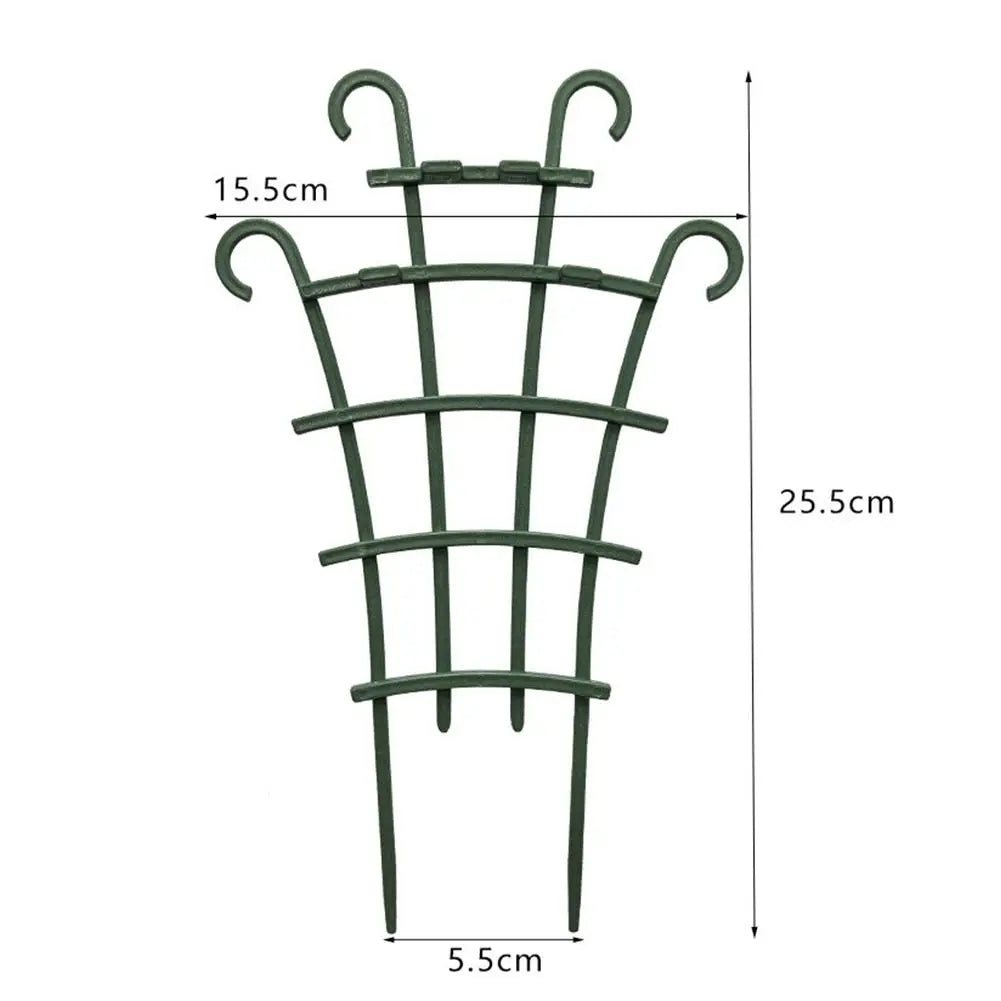 supports plantes grimpantes vert grille moderne adhésif jardin extérieur décoration fixations