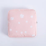 pochettes cosmétiques voyage blanches modernes cactus triangles licornes coeurs opaques
