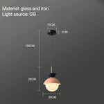 suspension lumineuse moderne pendentif câble bleu rose gris sphérique mat