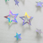 guirlande étoiles multicolores décorative festives anniversaire mariage diplômes enfants nouveauannée