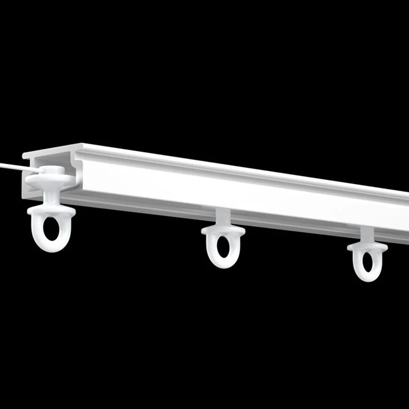 clip suspension rideau plis ondulés blanc moderne ruban adhésif runner fenêtre