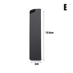 protège couteau noir adhésif durable moderne protection cuisine matériau métal