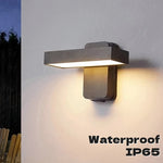 lampe murale détecteur mouvement moderne noire étanche ip65 extérieure minimaliste