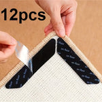 tapis antidérapant adhésif durable invisible moderne maison 12 pièces fixe tapis compact