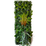 plantes artificielles murales vertes feuilles diverses moderne extérieur accrochables branches fleurs