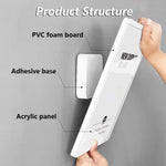 panneau affichage acrylique moderne double face suspension murale a3 a4 a5