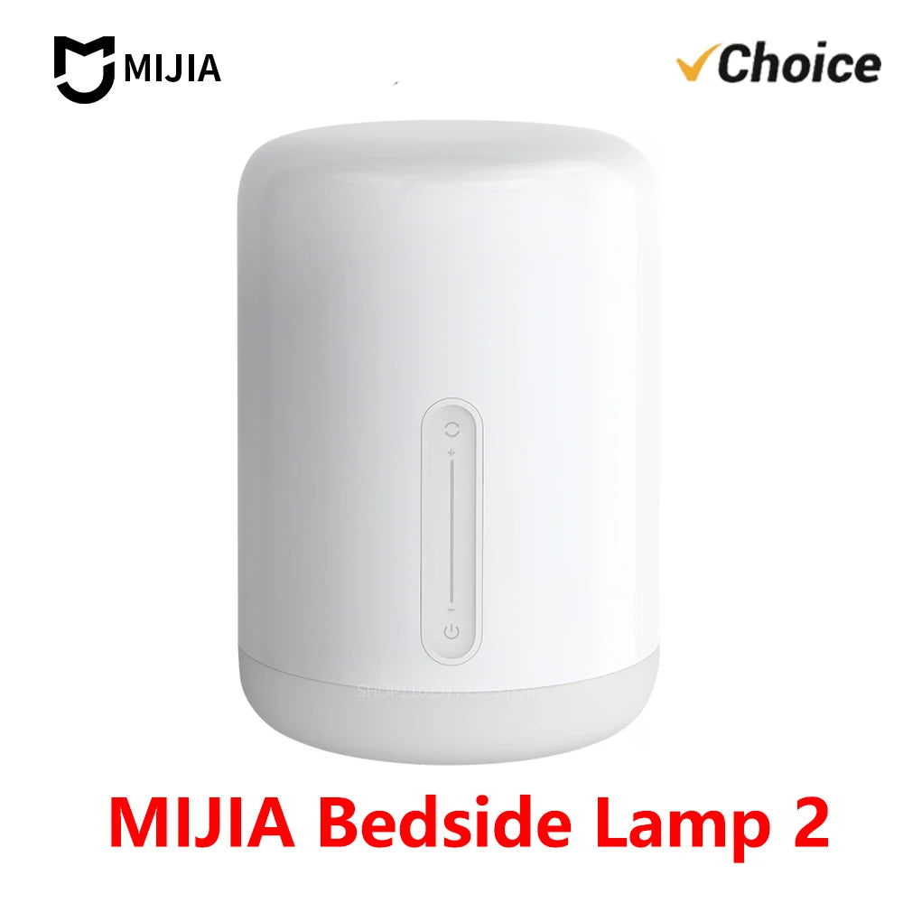 lampe chevet intelligente led blanc moderne minimaliste 400 lumens bluetooth wifi commandes tactiles
