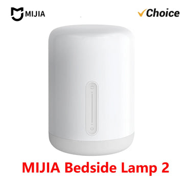 lampe chevet intelligente led blanc moderne minimaliste 400 lumens bluetooth wifi commandes tactiles