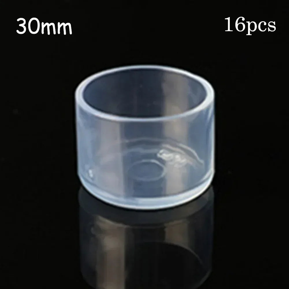 cache pieds chaise transparent adhésif moderne 16mm 19mm 22mm 25mm 30mm