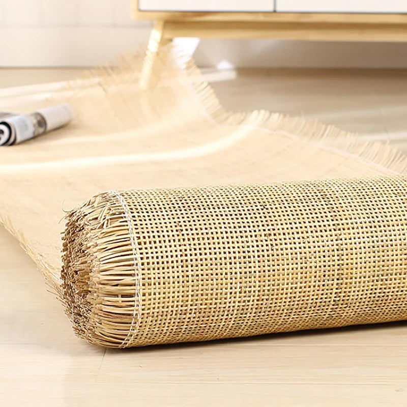 Rouleau de tissage en rotin pour décoration intérieure