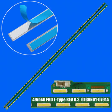 bande rétroéclairage led 49inch fhd vert blanc bleu moderne connecteur dimensions grille