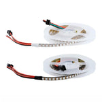 ruban led flexible blanc orange vert rouge bleu points lumineux adhésif connecteurs smd 5v