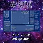 tapis jeu cartes noir antidérapant grande surface grille zones jeu collection jeux cartes