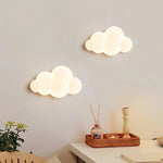 lampe nuage blanc moderne adhésive murale led chambre salon entrée étude