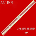 barrette lumineuse led jaune blanche rouge opalescente technique 3v 385mm 37leds