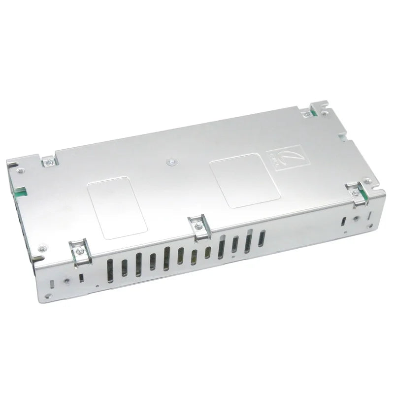 transformateur électrique argenté moderne 200w 40a clips latéraux connecteurs électriques certifié