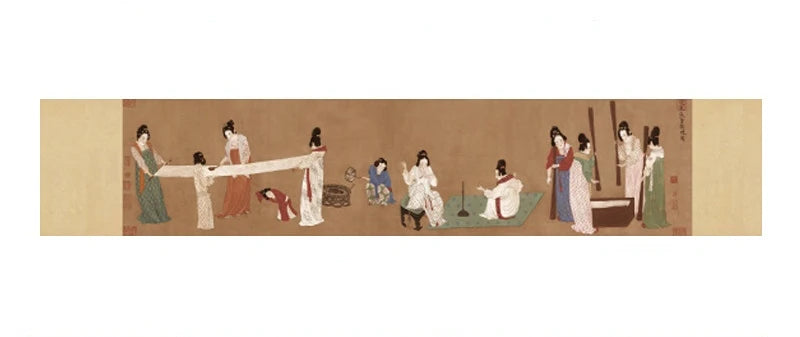 chinois traditionnel table runner motifs personnages floraux tasses thé plateau imperméable polyester coton