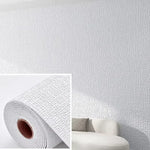 papier peint auto adhésif texture lin blanc moderne mur salon chambre rénovation pvc