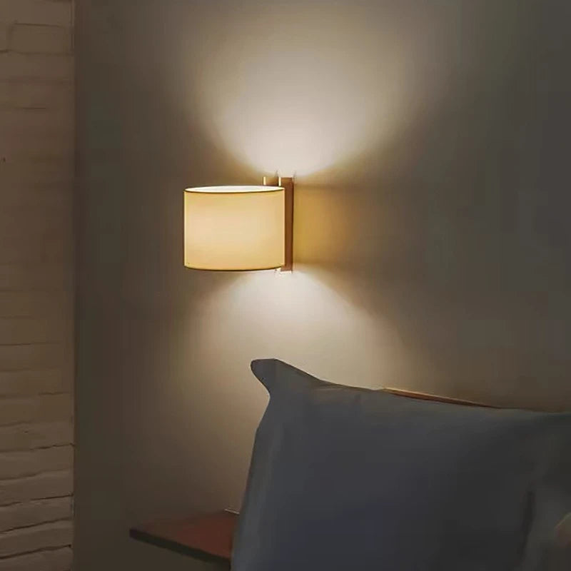 lampe murale moderne bois beige fixée mur éclairage quotidien led 90 260v 249 2000