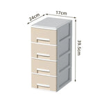 rangement tiroirs multi niveaux couvercle coulissant moderne gris clair blanc matériau métal organisateur