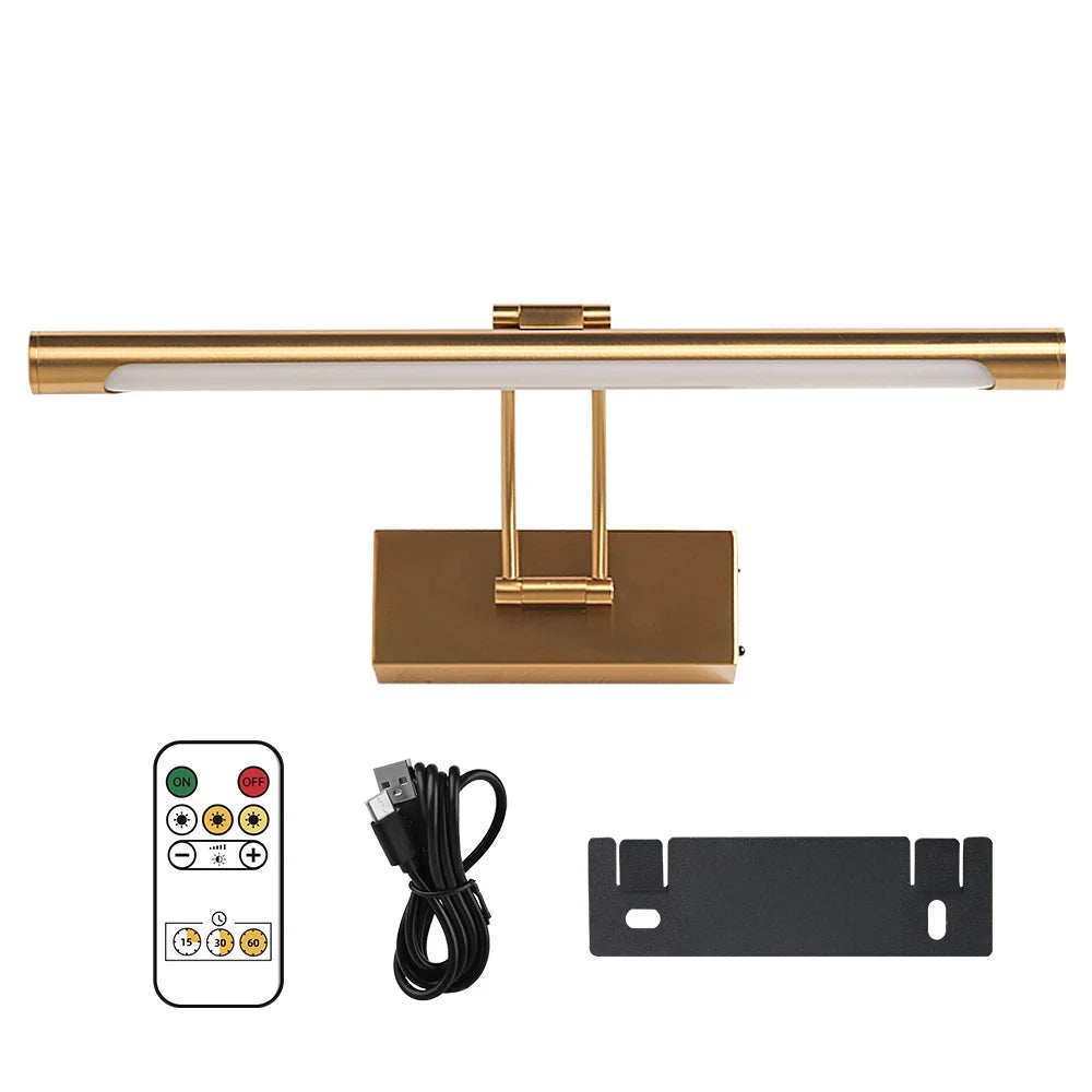 luminaire mural led rechargeable or moderne télécommande fixé mur minimaliste