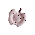 coussin protection tasse rose blanc rouge moderne doux clips métal anti brûlure rayures points
