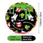 décoration anniversaire ghostbusters assiettes tasses bannières stickers thème festif enfants événement