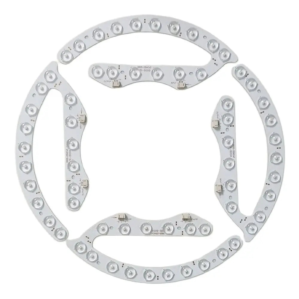 bande led flexible blanc moderne connecteurs souder 12w 9w 24.5cm 10cm