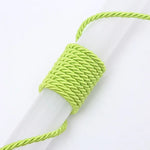 corde torsadée polyester 5mm décoration artisanale textile maison bricolage moderne