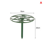 support plante métallique vert jardinage décoration fleuri piquet insertion terreau hauteur diamètre