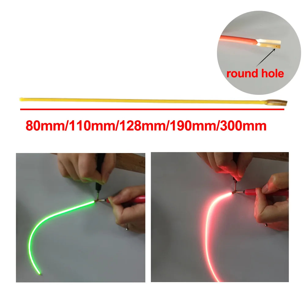 ruban led flexible lumineux clips fixation décoration intérieure couleur vert rouge blanc